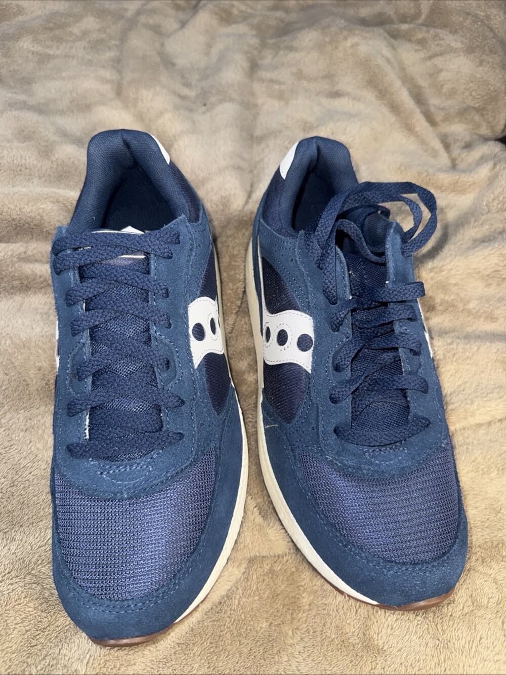 Saucony Originals Eclipse Navy/White Low Top Lace Up Sneakers S70872-2 Men’s‎ 9